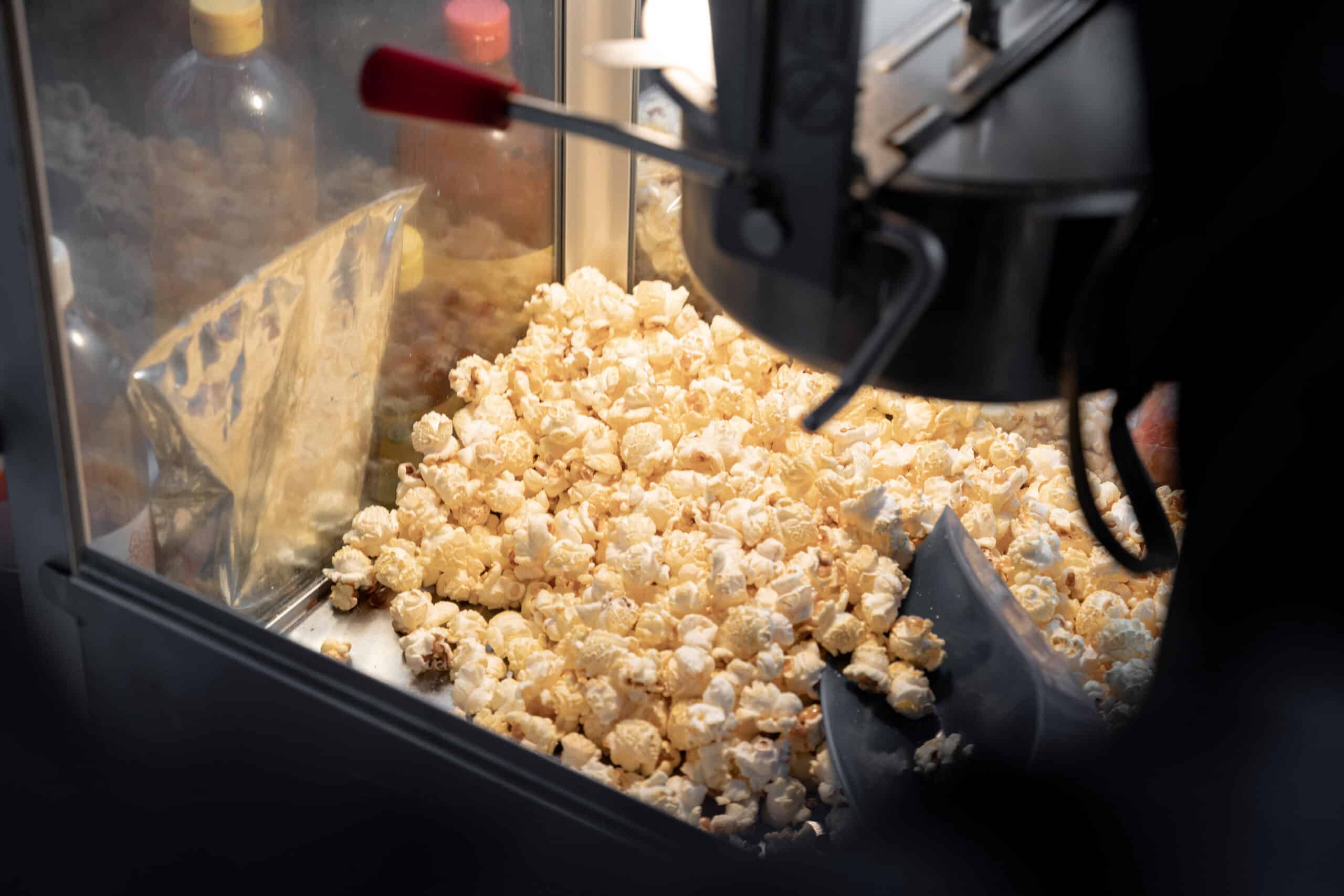 Un stand pop-corn convivial